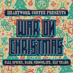Heartwork War on Christmas Blend Can